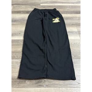 Pine Ridge Wrestling Black Baggy Wide Leg Sweatpants Y2K Skater - Men’s Small